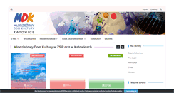 Desktop Screenshot of mdkkatowice.pl